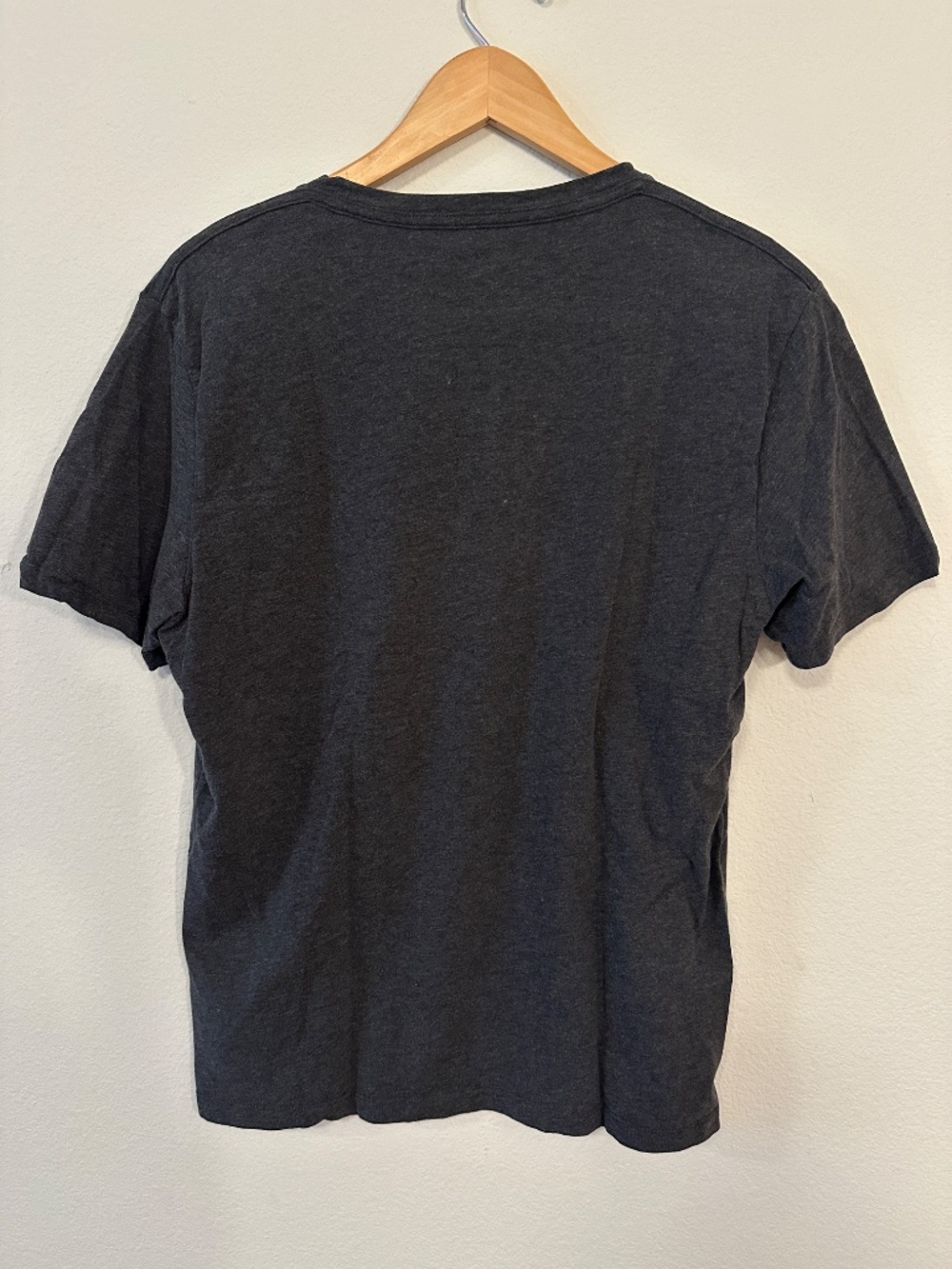 AllSaints Brace Tonic Crew T-Shirt Men's Large Charcoal Gray Ramskull Logo - Picture 5 of 5